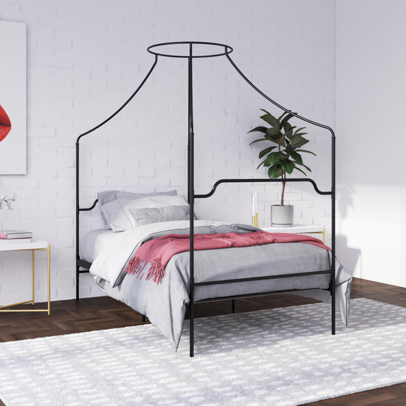 Novogratz Camilla Canopy Bed & Reviews Wayfair